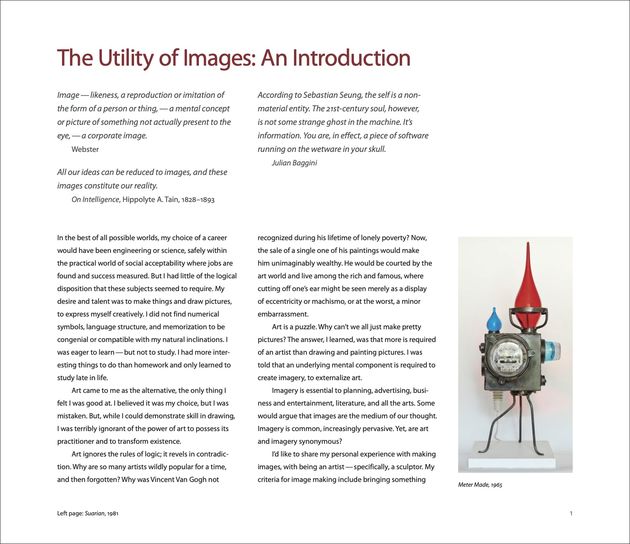 The Evolving Image book page 1, Introduction