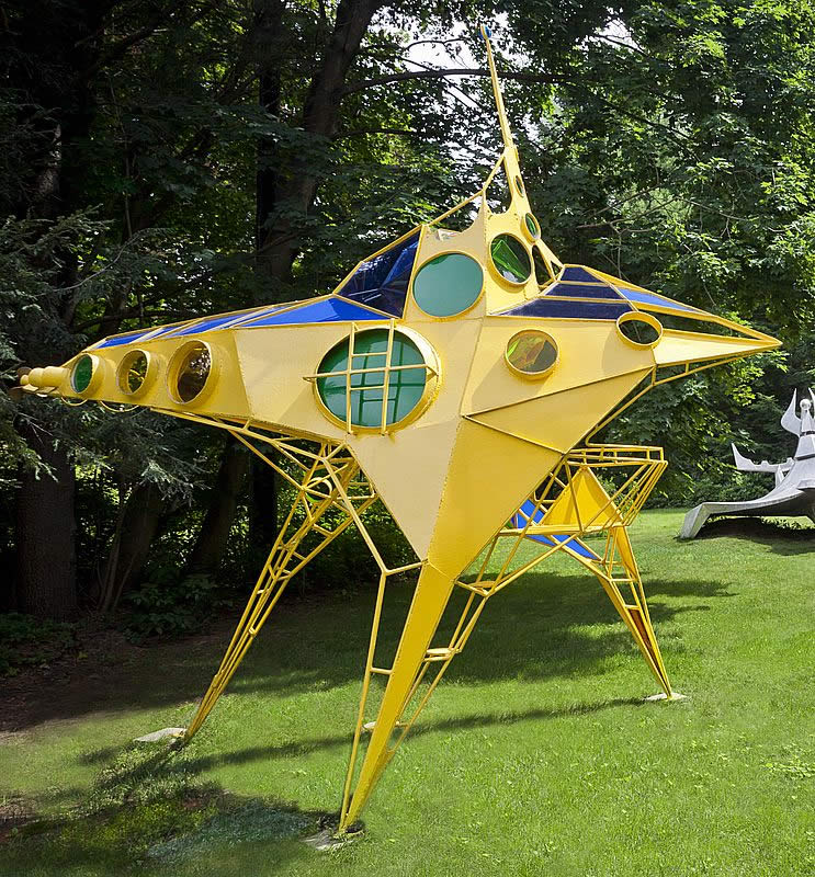 Yellow Submarine in Sculpture in Color Media